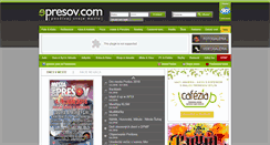 Desktop Screenshot of epresov.com